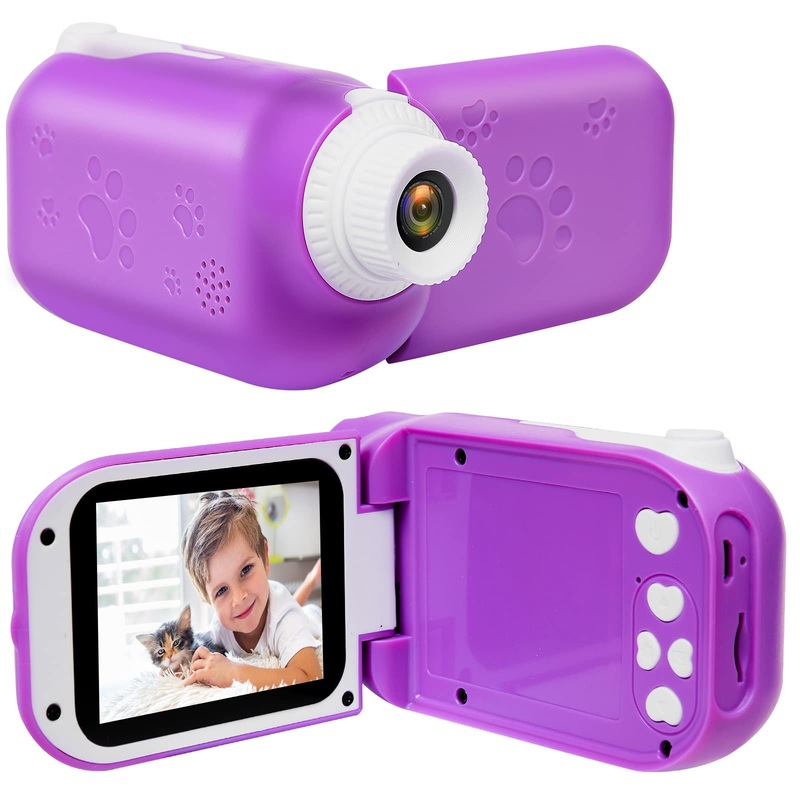 Kids Camera, Kids Video Camera for Boys Girls Gift,1080P FHD Digital Kids Camera Camcorder Children Camera DV with 32GB SD Card