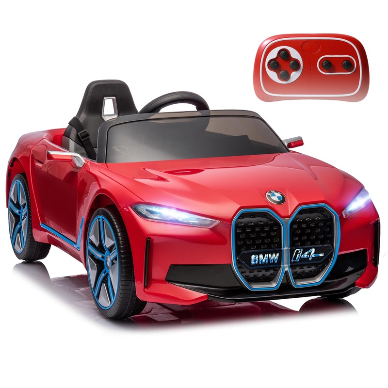 Licensed BMW Ride on Car for Kids by Bopilon 12V 7AH Electric Car for Toddlers 1-3 Power Wheels with Remote Control BMW Kids Car