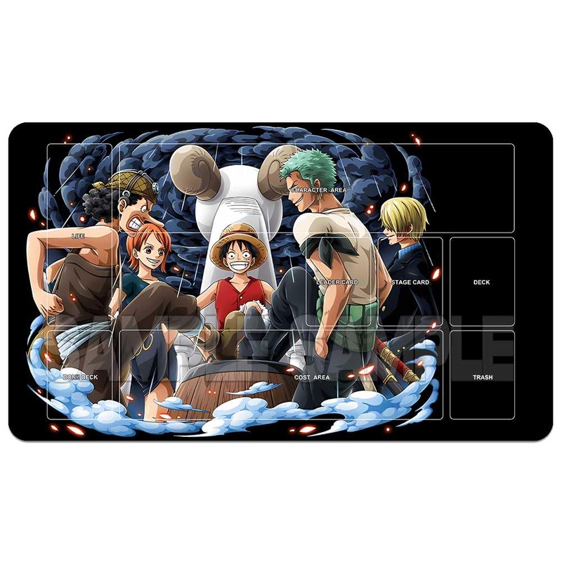 YMILOHOGI Playmat Trading Card Game OPCG Mat CCG MTG Playmat TCG Card Game Table Mat Mouse Pad 600X350mm + Free Bag (H003) (Luff
