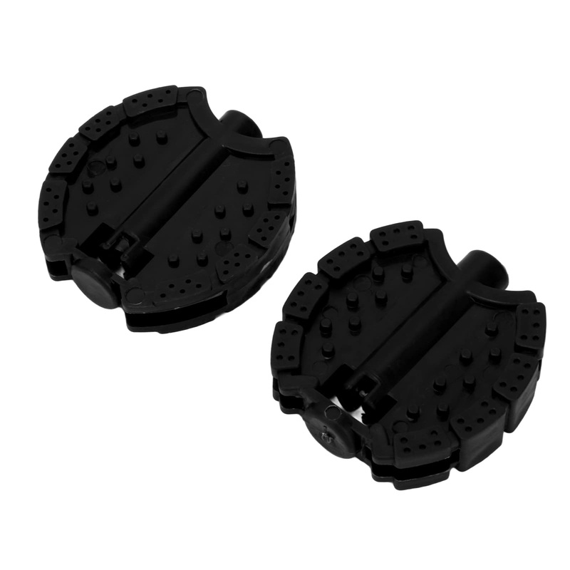 2 Pcs Kids Pedal, Plastic Children’s Tricycle Pedals Replacement Child Baby Stroller Front Wheel Foot Pedal Accessories (Black)