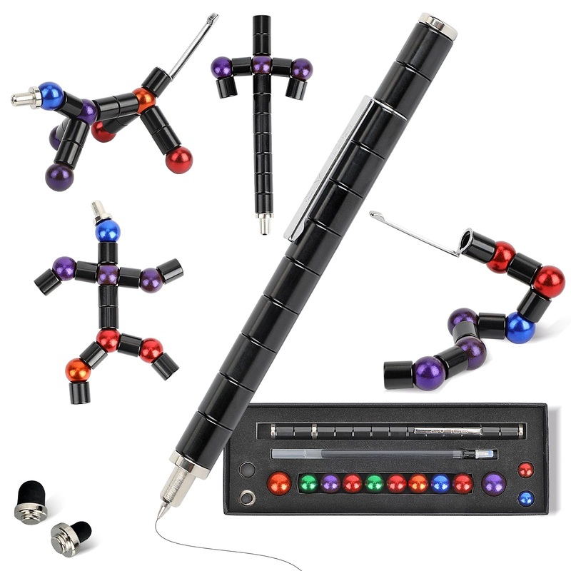 Akmncunem Magnetic Pen, Fidget Pen Toy,Decompression Magnetic Fidget Toy Pen Gifts,Gift for Teenage Boys/Girls,Toy for Ages 3-8,