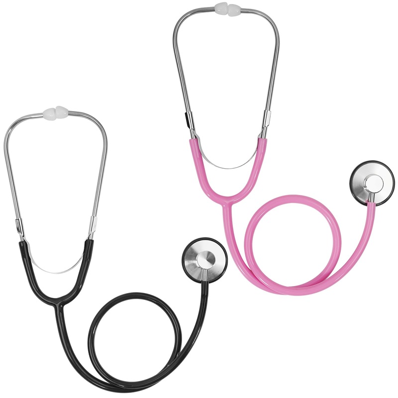 ERDOGLY Kids Stethoscope Toy, 2 Pack Real Working Stethoscope for Kids, Toy Doctor Kit for Toddler 3 4 5, Boys Girls Nurse Cospl