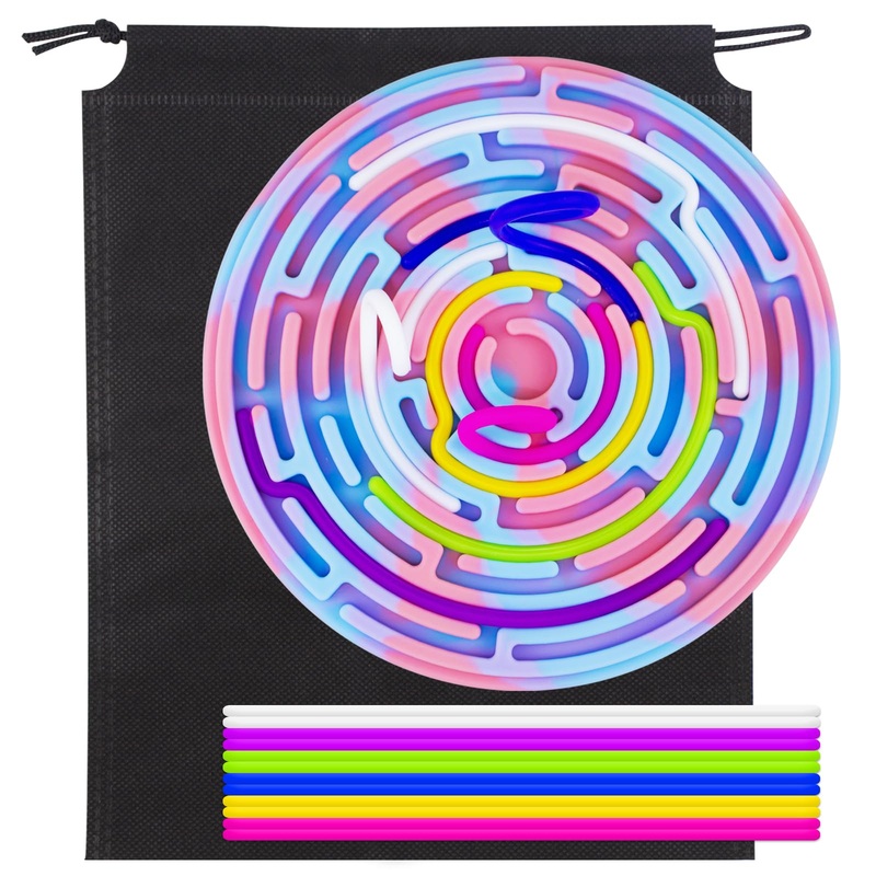 Sensory Activity Board Sensory Toys for Toddlers Kids Promotes Focushelp,Sensory toys for kids with autism 3+ & Sensory Fidget T