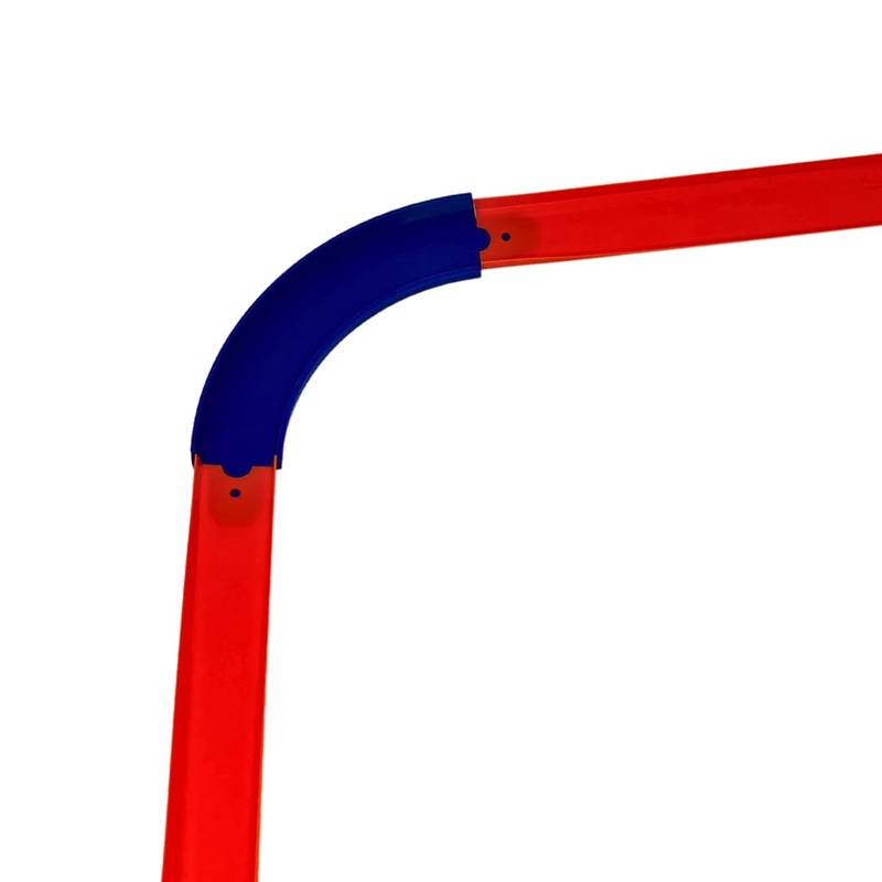90 Degree Curved Tracks Compatible with Hot Wheels Racetracks | Create Epic Race Tracks | 90 Degree Turns Multipacks | Made in U