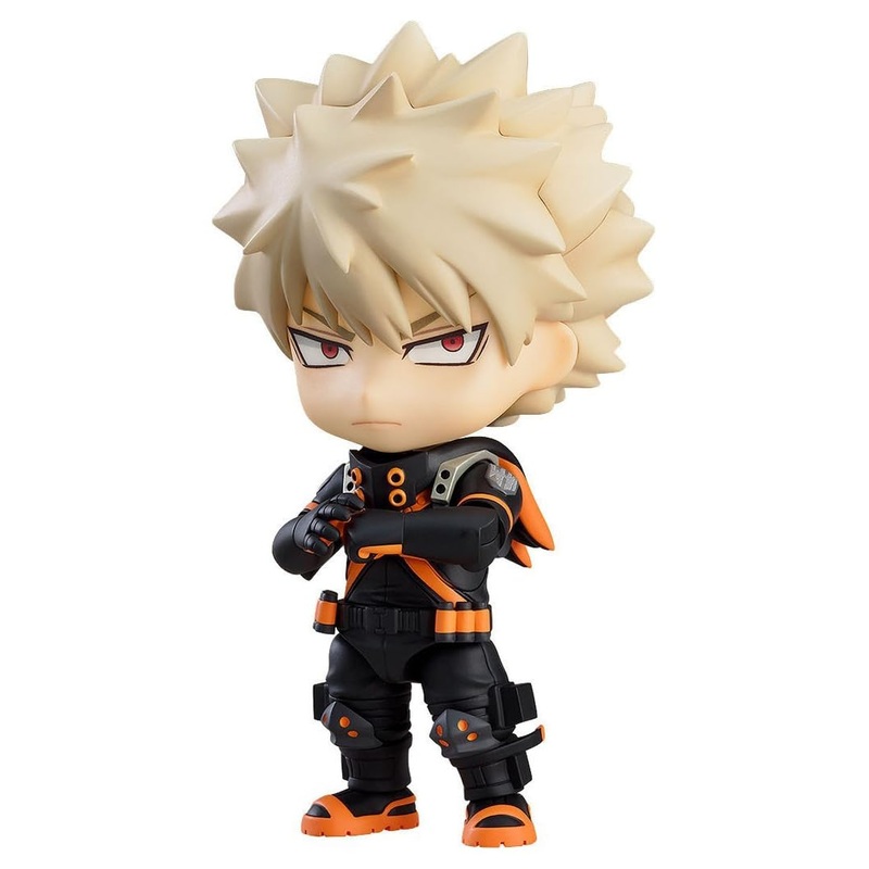 Good Smile My Hero Academia: Katsuki Bakugo (Stealth Suit Ver.) Nendoroid Action Figure,Multicolor