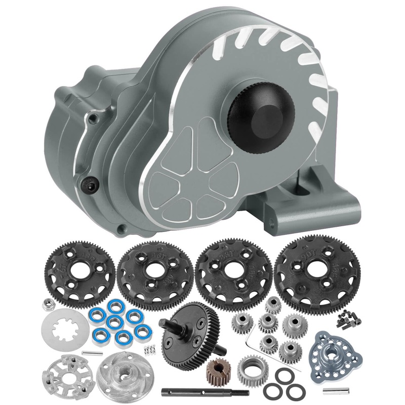 hopsupRC Metal Magnum 272R Assembled Transmission Upgrades Part for 1/10 Slash/Rustler/Stampede/Bandit 2WD VXL. Gearbox Transmis