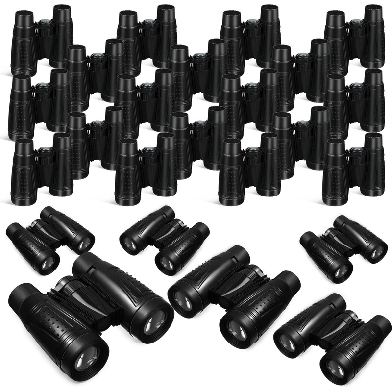 Libima 24 Pcs Binoculars for Kids Educational Compact Kids Binoculars with Neck String Toddler Telescope for Boys Girls Learning