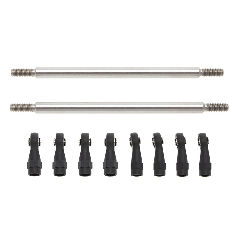 MEUS RACING 1/10 Links Steel Chassis Links Kit for Traxxas TRX4 Axial SCX10 Tamiya CCO1 Redcat Gen8 1/10 RC Crawler (90mm)