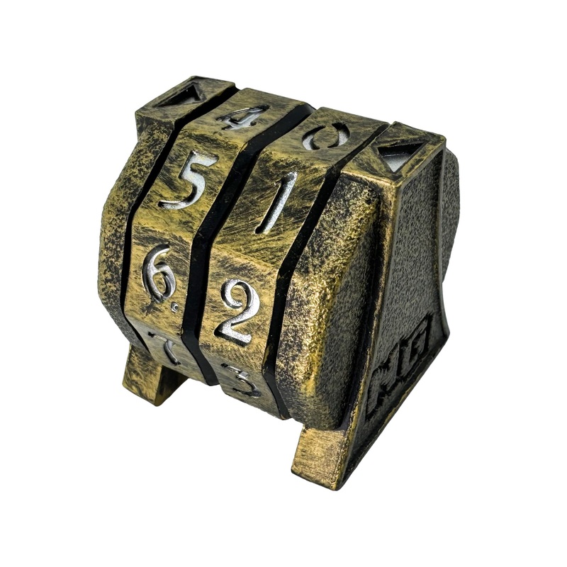 NERD GEAR LifeTrax Counter Click Wheel Life Health Tracker for Board Games, RPG, Card Games, Compatible with MTG and DND (Ancien