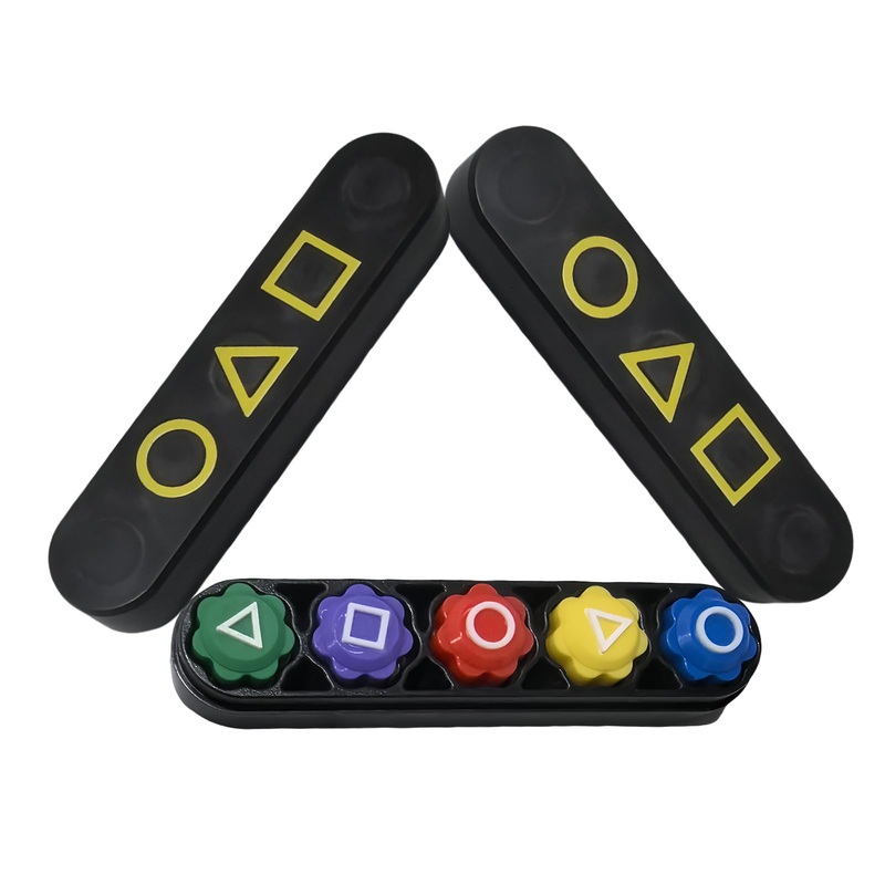 ReeRaa Gonggi Korean Game, Gonggi Korean Tossing Game Set (Korean Traditional Play Game) Jebi chagi Gonggi Stone catching Game B