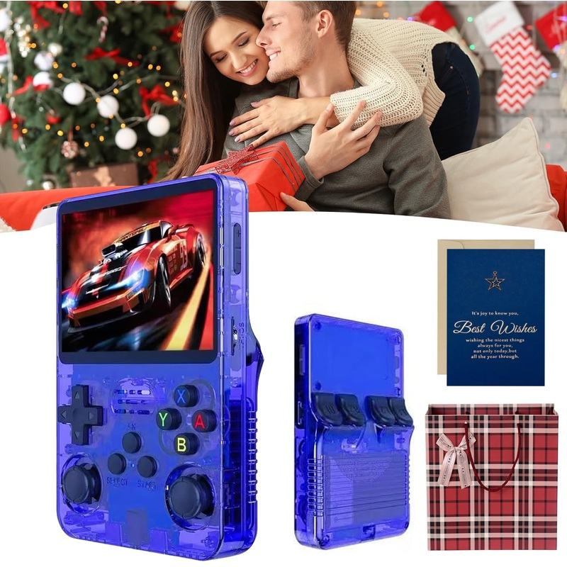 RetroBoy – Retro Boy Game Console, 2025 New Generation Professional-Grade R36s Handheld Console with 20000+ Games, 3.5-Inch Colo