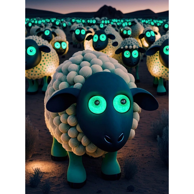 Cross & Glory – Henry and The Herd – 1000 Piece Jigsaw Puzzle for Adults & Kids 12+ | Perfect for Animal and Puzzle Lovers | Vib