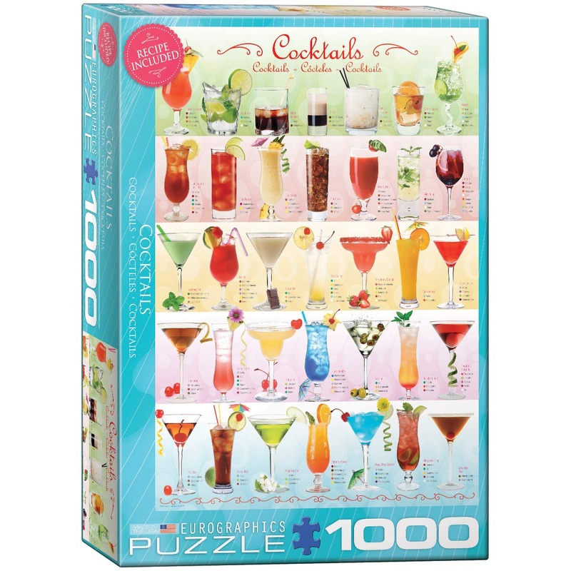EuroGraphics Cocktails Puzzle (1000-Piece) (6000-0588)