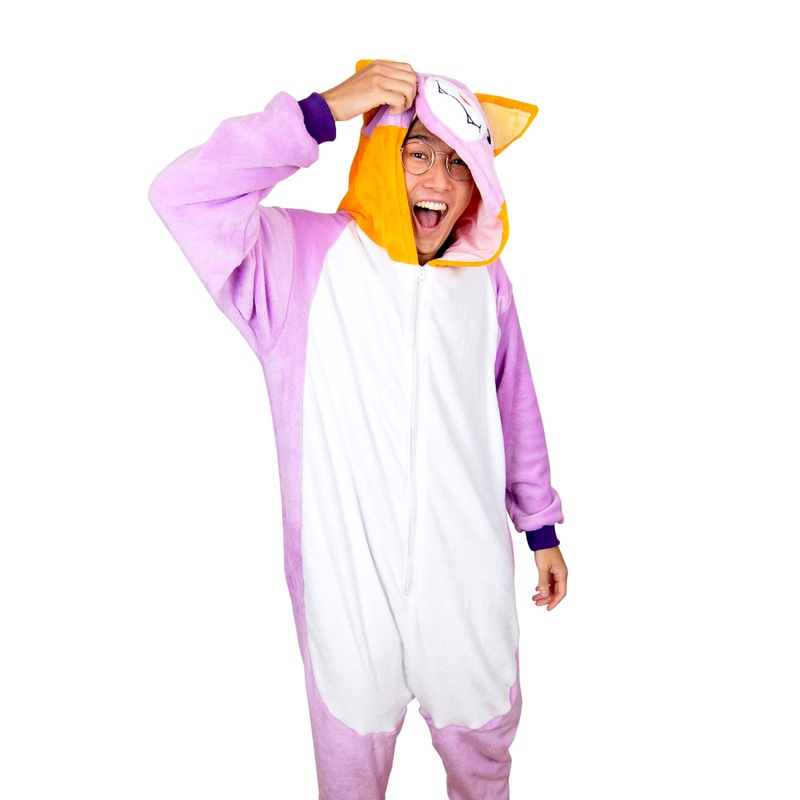 LankyBox Official Merch – Foxy Onesie – Adult S