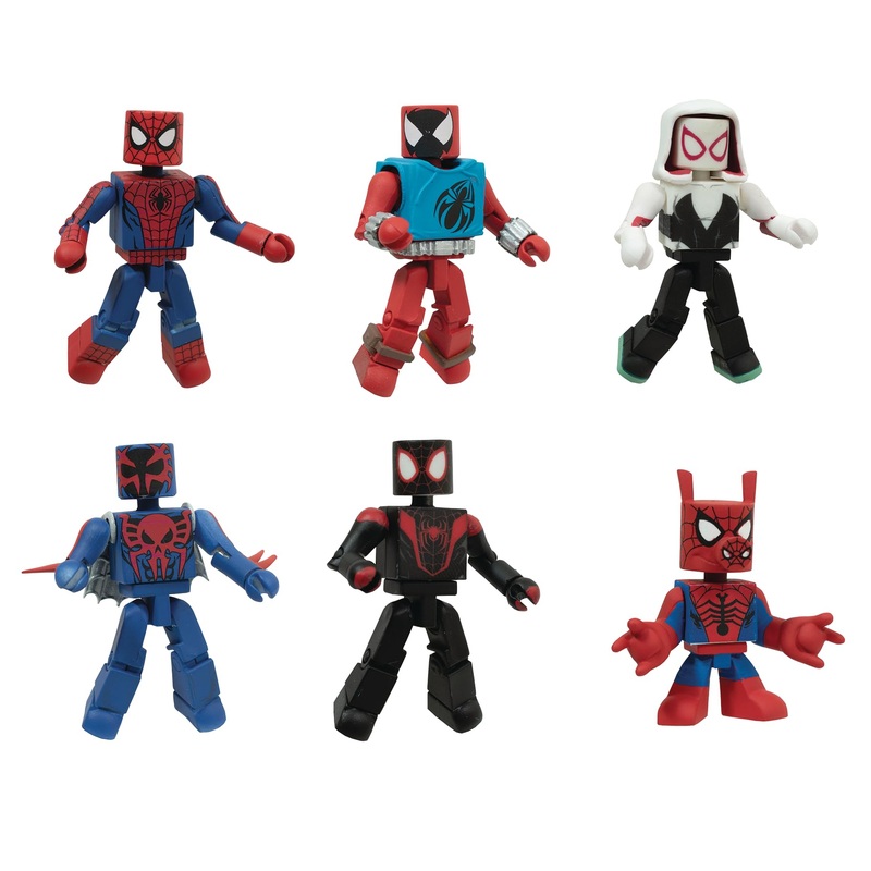 Spider-Man: Spiderverse Marvel Minimates Deluxe Box Set