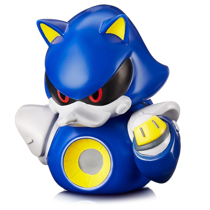 TUBBZ First Edition Metal Sonic Collectible Vinyl Rubber Duck Figure – Official Sonic The Hedgehog Merchandise – Action TV, Film
