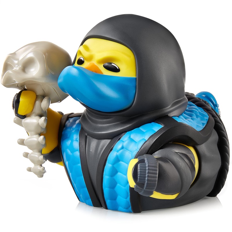 TUBBZ First Edition Sub-Zero Collectible Vinyl Rubber Duck Figure – Official Mortal Kombat Merchandise – Fighting Action TV, Mov