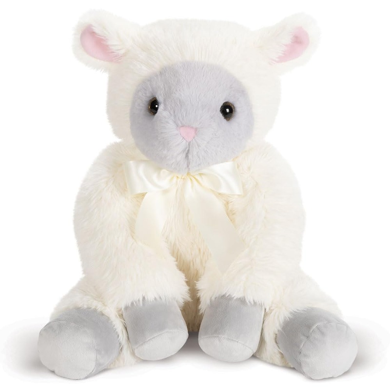 Vermont Teddy Bear Cute Lamb Plush Toy – 20 Inch Fluffy Collectible Stuffed Animal – Perfect for Soft Cuddles, Gifts, Christmas