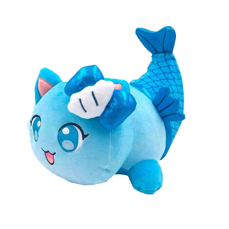 Duuger Cute Meemeow Mermaid Cat Stuffed Animals Plushie Collection Of Cats Plush Toy For Kids Fans Birthday