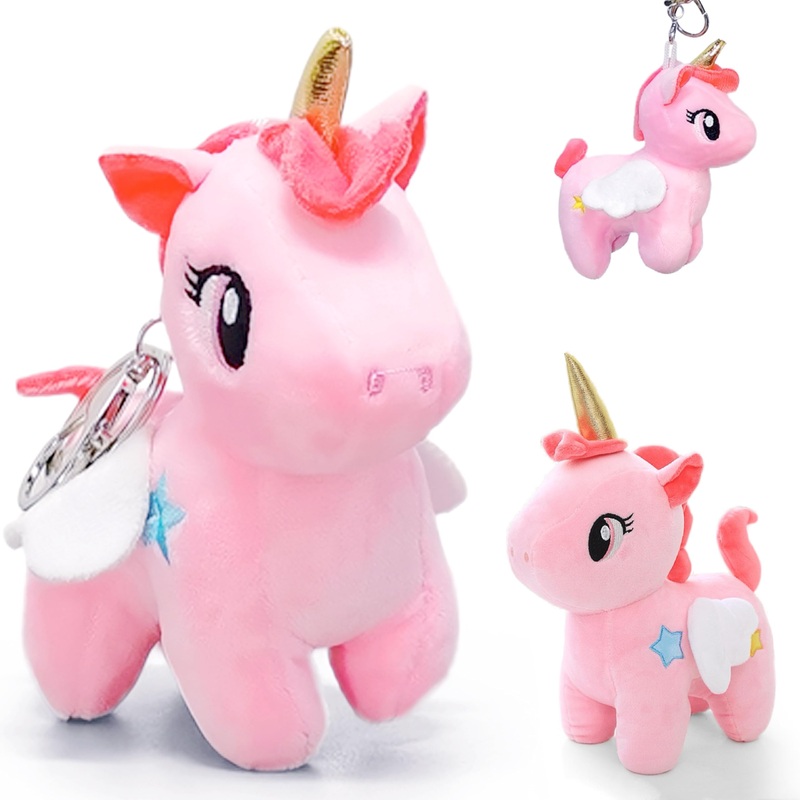 Jiaho Unicorn Stuffed Animal Cute Plushies For Girls, Boys And Babies, Unicorn Plush Toys With Wings, Small Stuffed Animals For