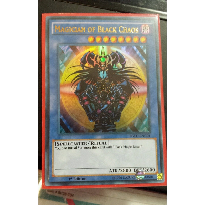 Magician Of Black Chaos – Ygld-Enc01 – Ultra Rare – 1St Edition