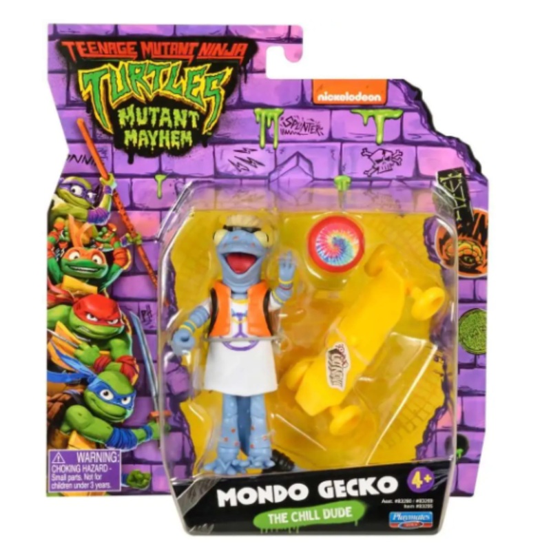 Ninja Turtles Mutant Mayhem Action Figures (Mondo Gecko)