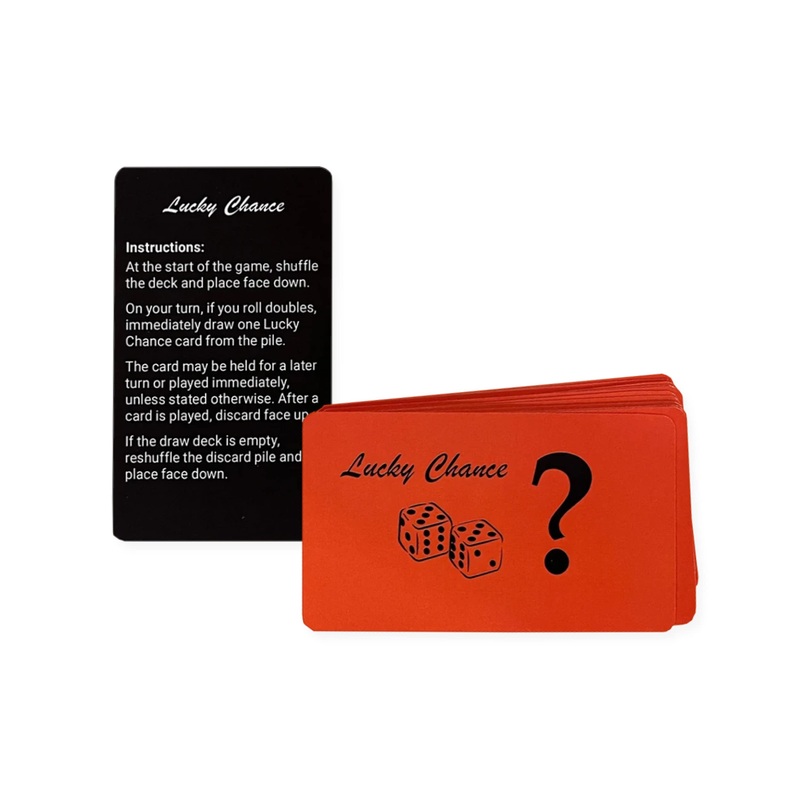 Tabletop Monthly Lucky Chance Doubles Scenario Cards compatible with Catan’s Settlers of Catan and Catan Expansions