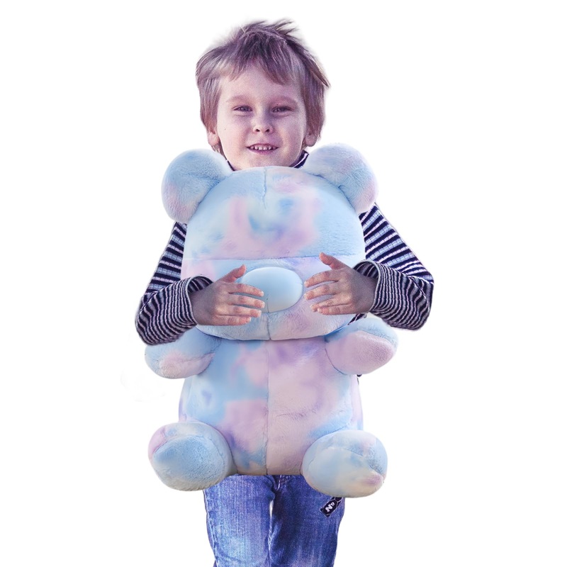 Tie Dye Bears Stuffed Animal Plush Toy – Plushie for Ages 3+ – Super Soft and Cuddly – Good for Girls and Boys, Employees, Colle