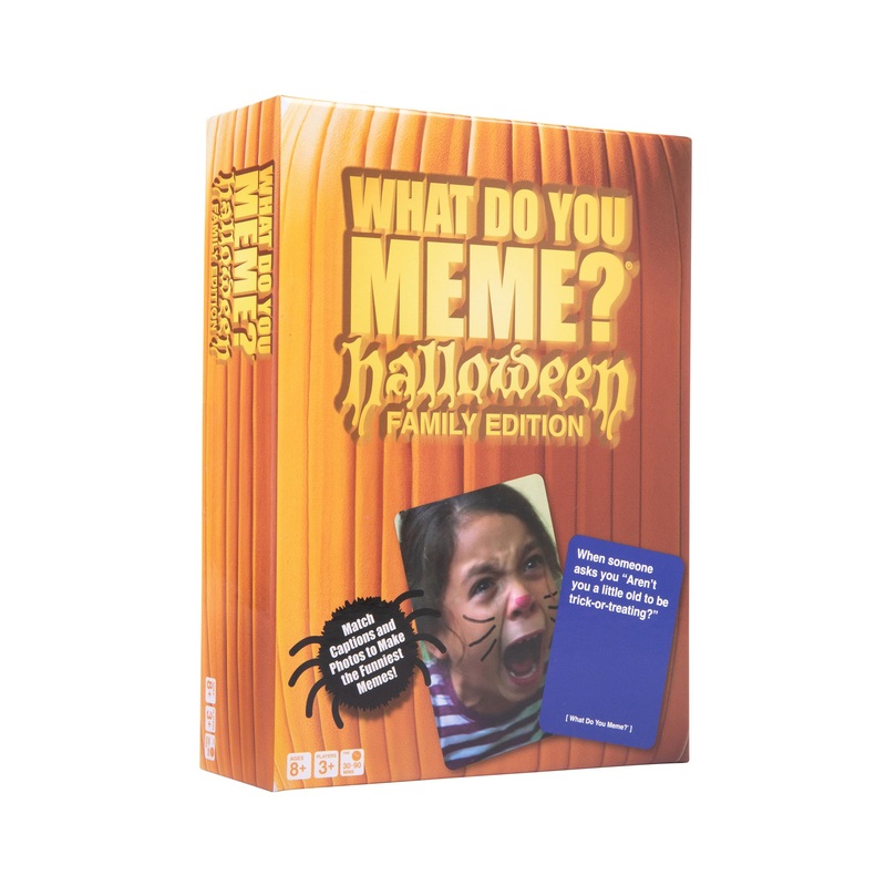 What Do You Meme? Halloween Family Edition By Relatable, A Halloween Activity Expansion Pack, Ideal For Spooky Fall Gifts, Hallo