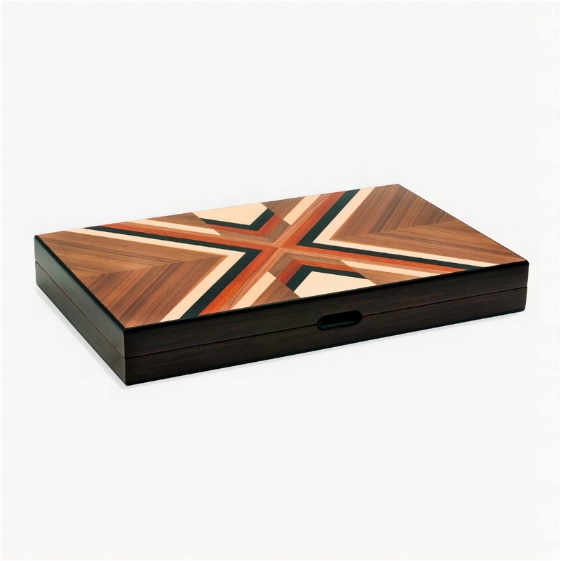 Woodronic 19” Backgammon Set For Adults, Folding Classic Board Game, Best Strategy Game And Smart Game Of Tactics