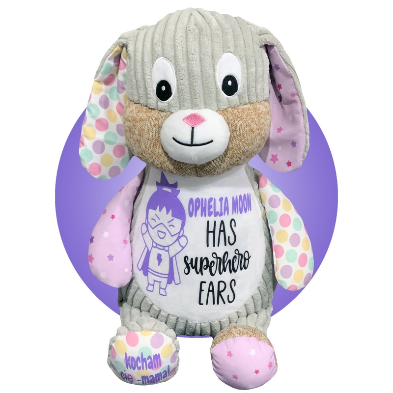 Ear Tube Gifts for Kids – Personalized with name + color choice – Ear Surgery Get Well Soon Gifts – Gift for Cochlear Implant –