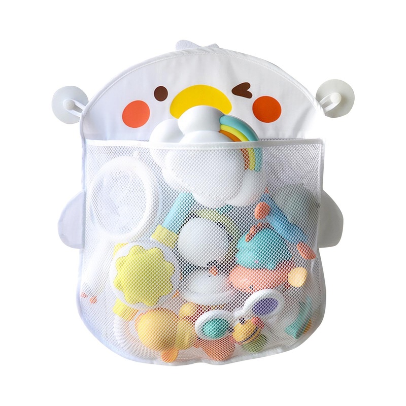 Qwlwbu Bath Toy Organizer Bath Toy Storage For Shower,Hanging Mesh Bathtub Toy Holder Let Baby Bathtub Toys To Dry Faster,Bathtu