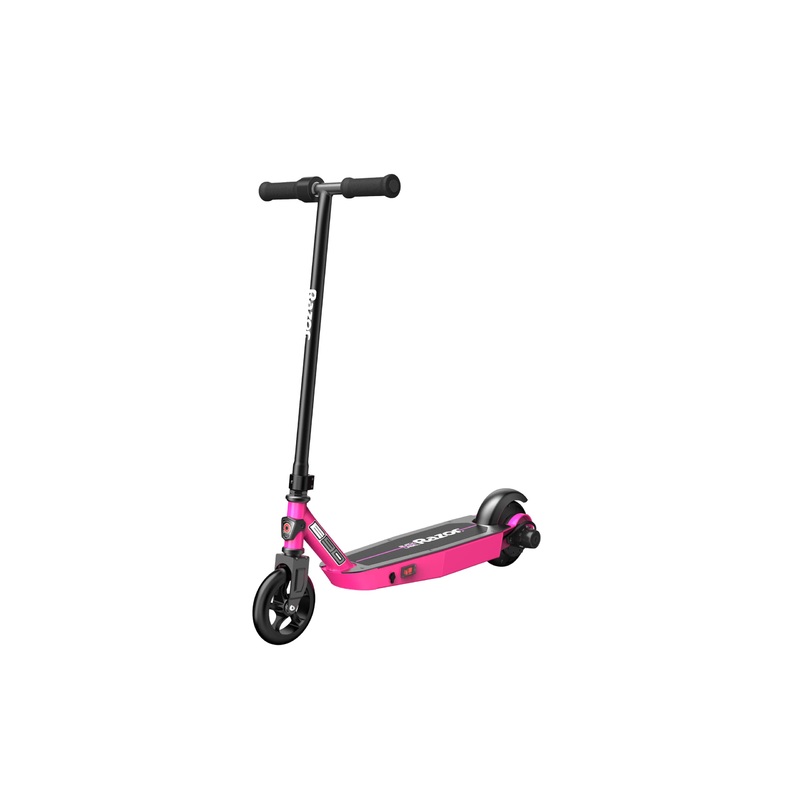 Razor Black Label E90 Electric Scooter For Kids Age 8 And Up, Power Core High-Torque Hub Motor, Up To 10 Mph, All-Steel Frame