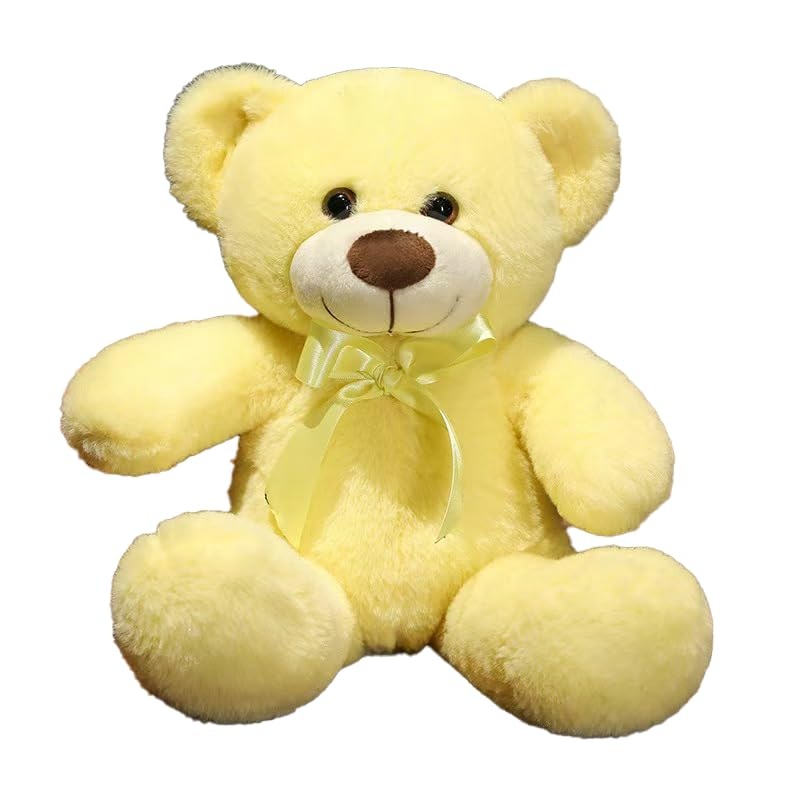 13.8” Soft Teddy Bear Stuffed Animals, Super Color Teddy Bear Plush Toy Christmas Birthday Valentine’s Day Gifts for Kids Girlf