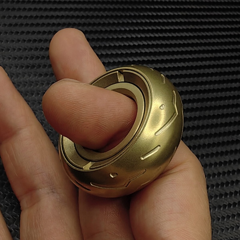 T-Conceal EDC Fidget Sliders Fidget Toys Stress Relief for Adults Magnetic Metal ADHD Casual Fidget Rings Haptic Coin Blocks (Mo