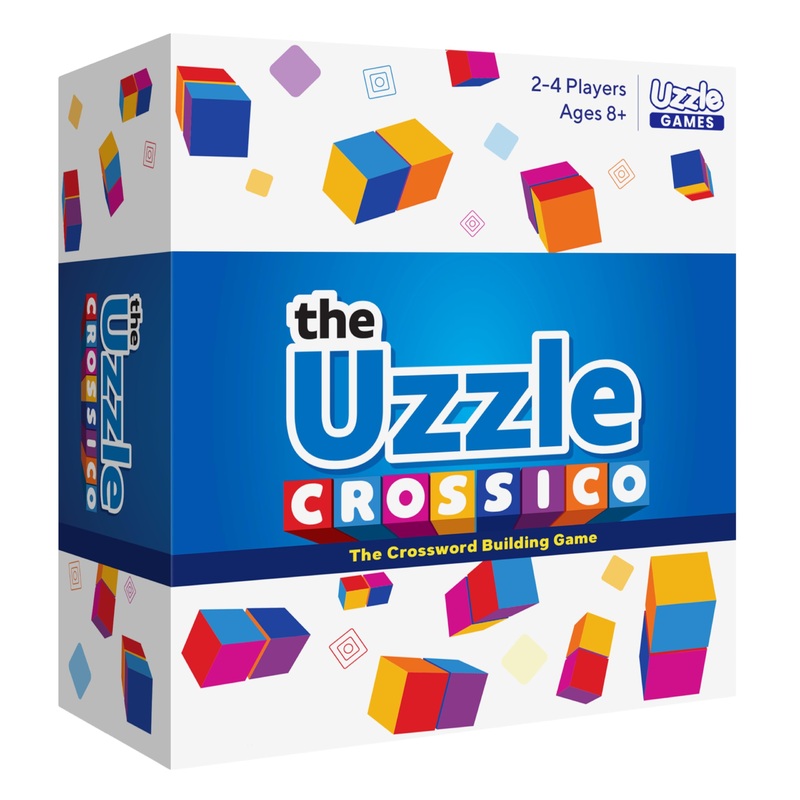 Crossico by Uzzle Games – Family Games for Children & Adults, Crossword Puzzle Word Games – A Thrilling Classic Game with a Twis