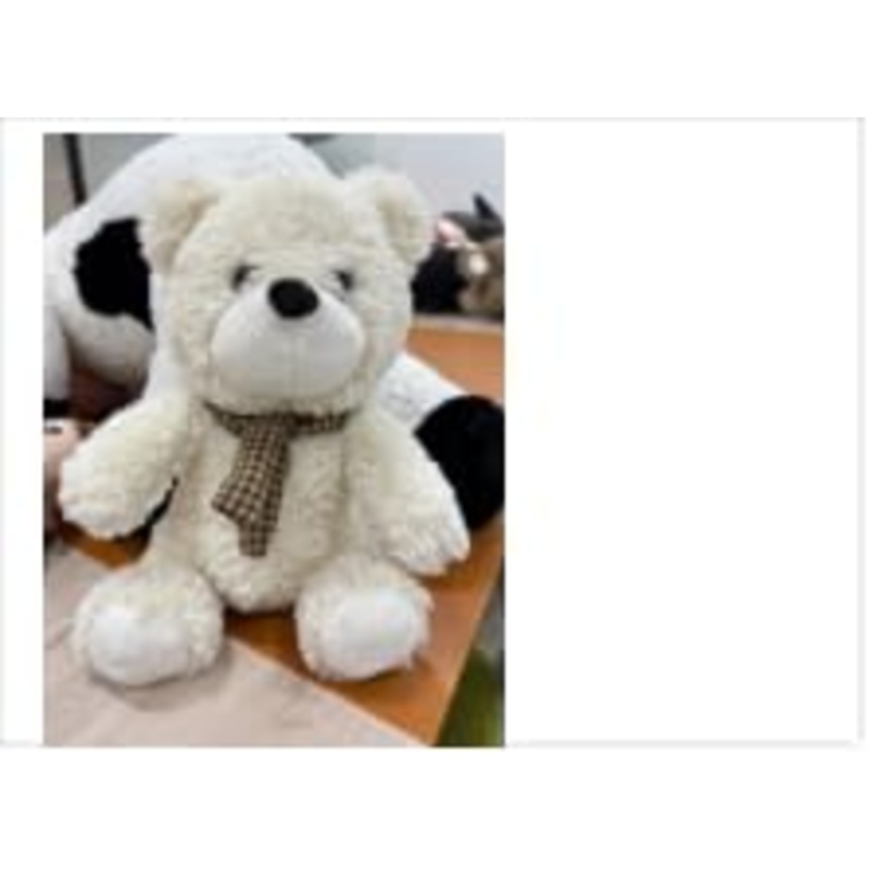 Cuteoy Musical Plush Polar Bear Stuffed Animal Glowing LED Light-up Nightlight Toys Singing Lullabies Birthday Christmas Plushie