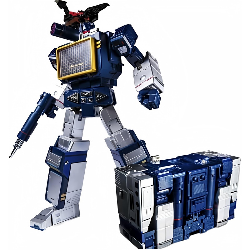 Deformation Toys Masterpieces MP-13 Soundwave G1 Tape KO Action Figure Deformed Tape (Soundwave)