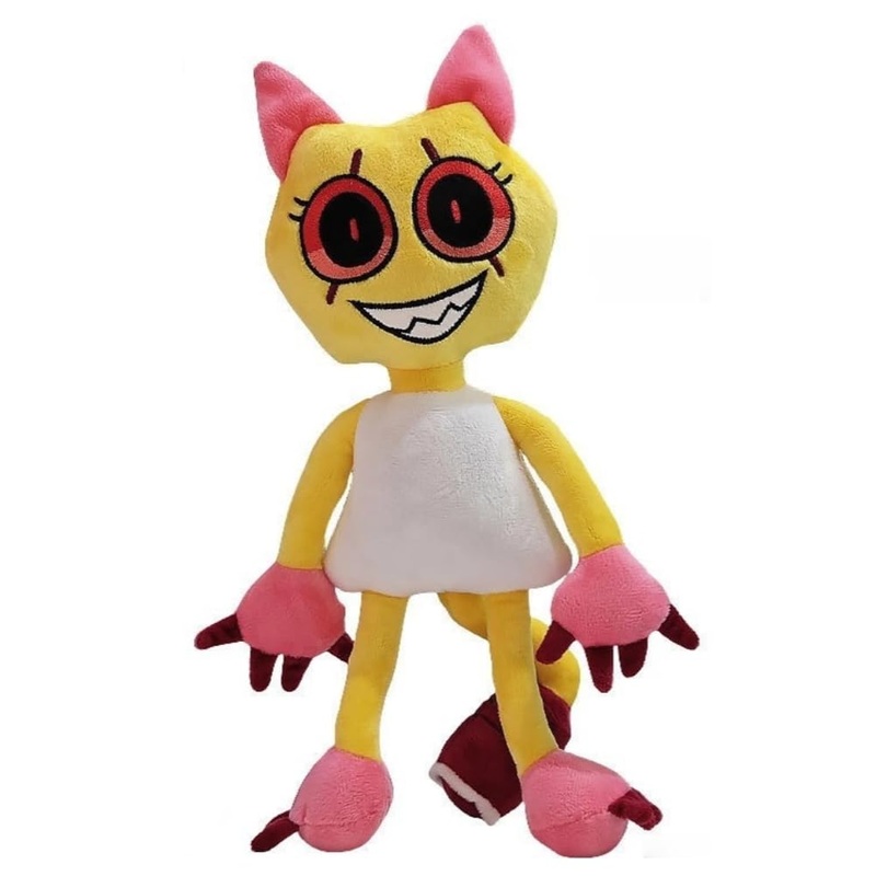 GUUZOGG Dandy’s World Plush, 13.4 Inch Scraps Dandys World Plushies Toys, Soft Stuffed Figure Doll for Fans, Stuffed Horror Game