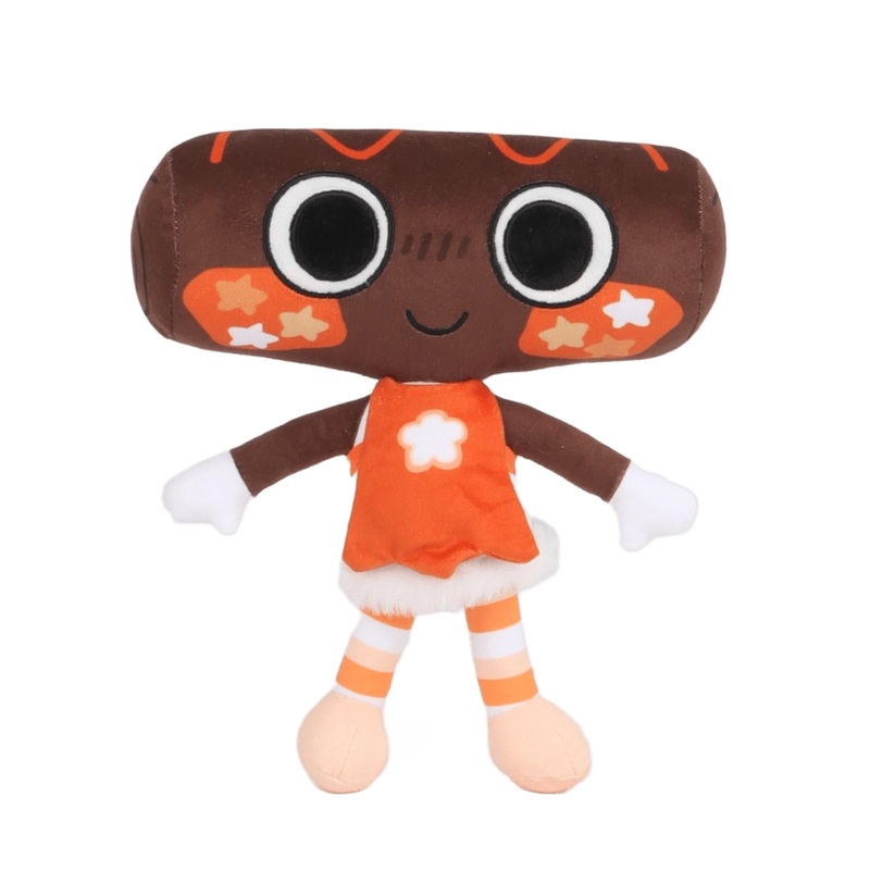 GUUZOGG Dandy’s World Plush, 9.8 Inch Caramel Drizzle Cosmo from Dandys World Plushies Toys, Soft Stuffed Figure Doll for Fans,