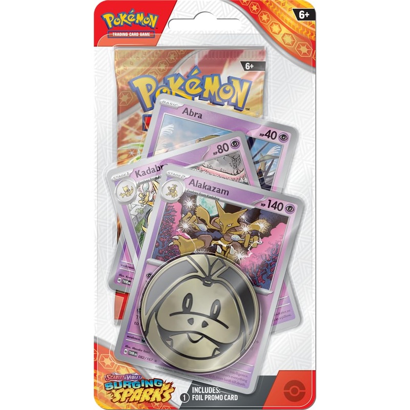 Pokemon TCG Scarlet & Violet 08 Surging Sparks Premium Checklane Blister