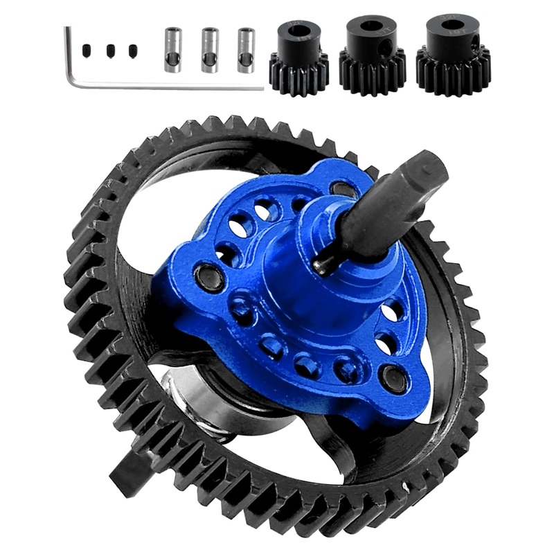Rcarmumb Hardened Steel 52T Slipper Clutch Eliminator Upgrades Part for Slash 4X4/VXL Stampede 4X4/VXL Rustler 4X4/VXL,52T Spur