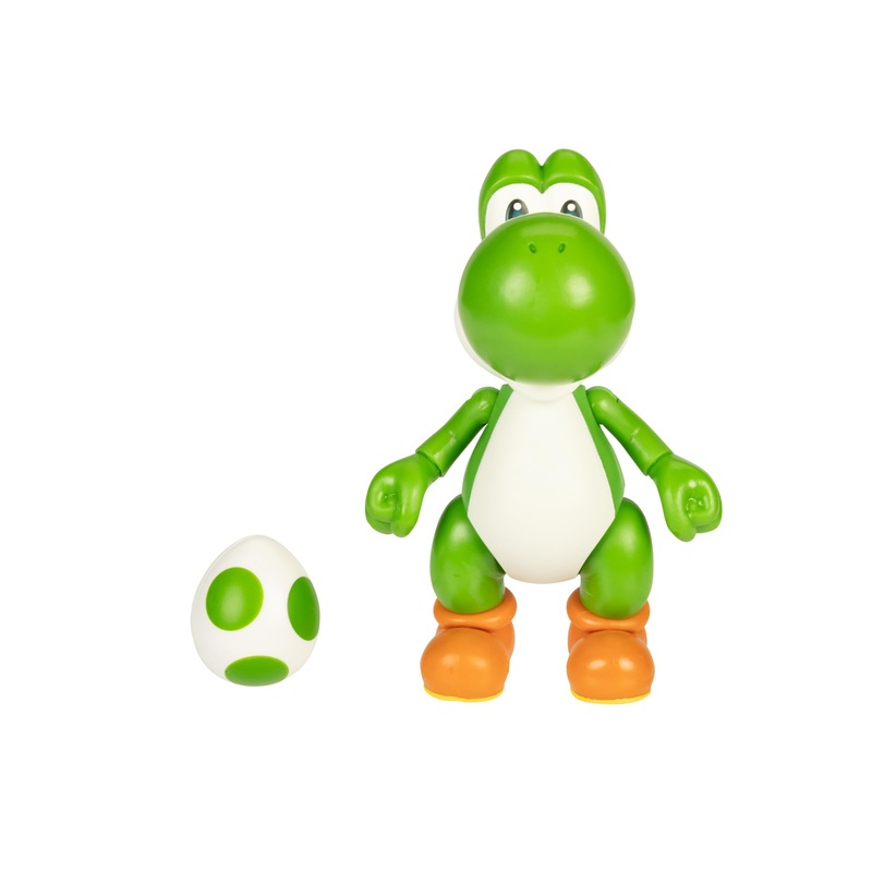 Super Mario 4” Action Figures Green Yoshi with Egg