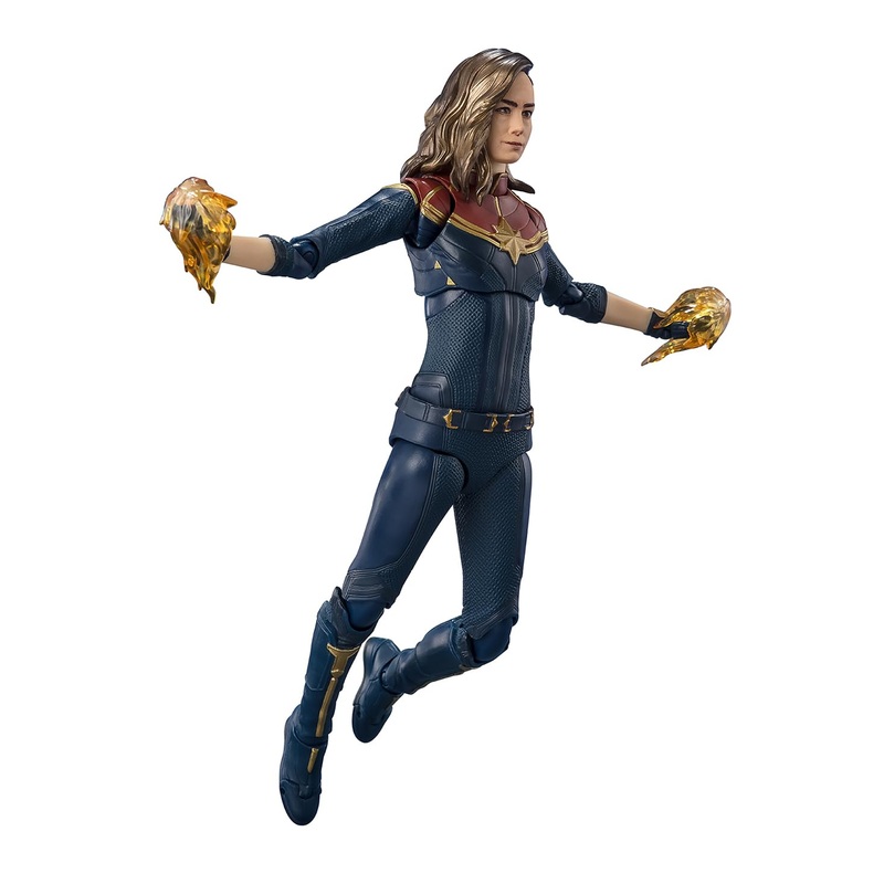 TAMASHII NATIONS – The Marvels – Captain Marvel (The Marvels), Bandai Spirits S.H.Figuarts Action Figure
