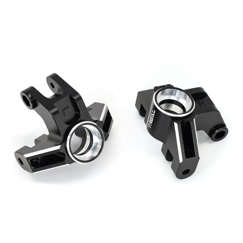 Treal Aluminum 7075 Front Steering Knuckels for Losi LMT (Purple)