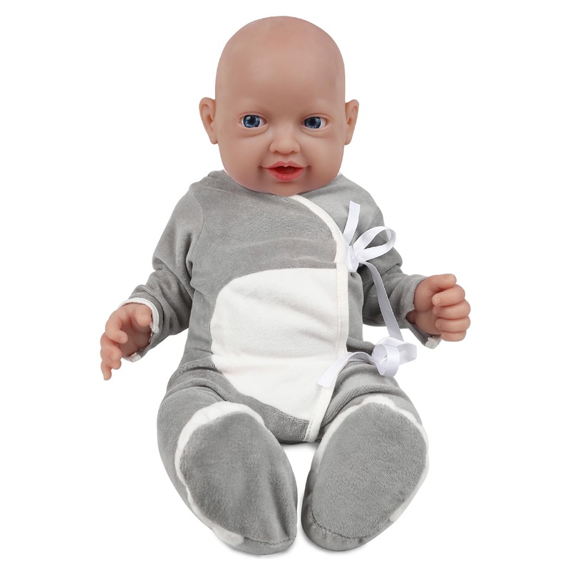 Vollence 12” Realistic Full Body Silicone Baby Doll – Boy