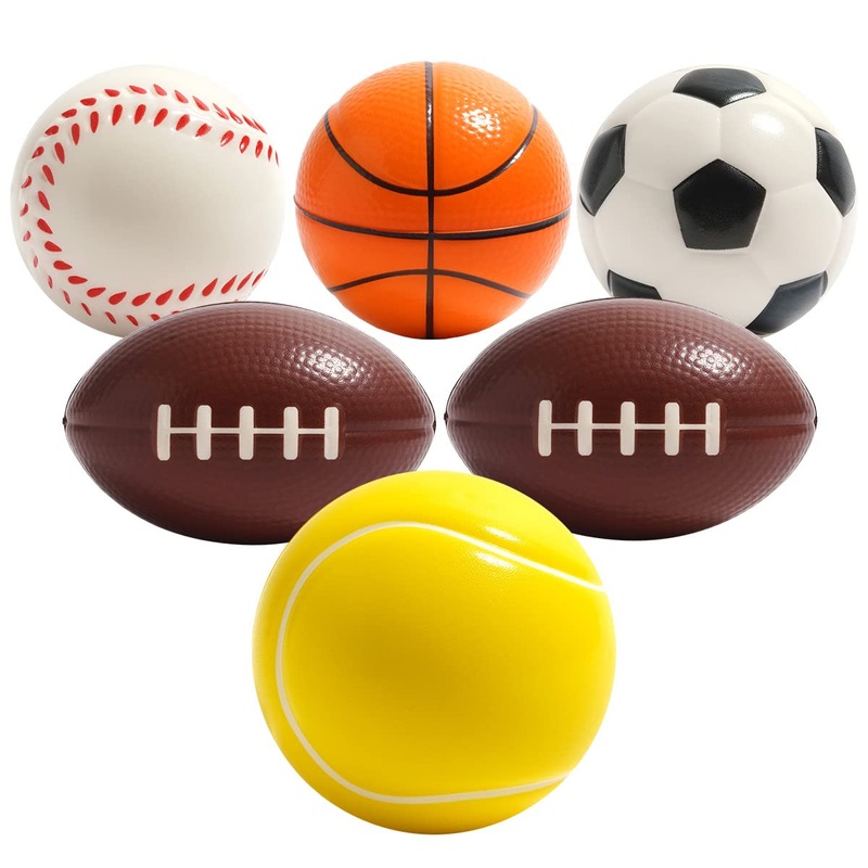 Yonge & Finch Outdoor Indoor Balls Toys for Toddlers 1-3, Stress Balls Bulk, Soft Play Equipment, Gifts for 2 Year Old Kids Set2