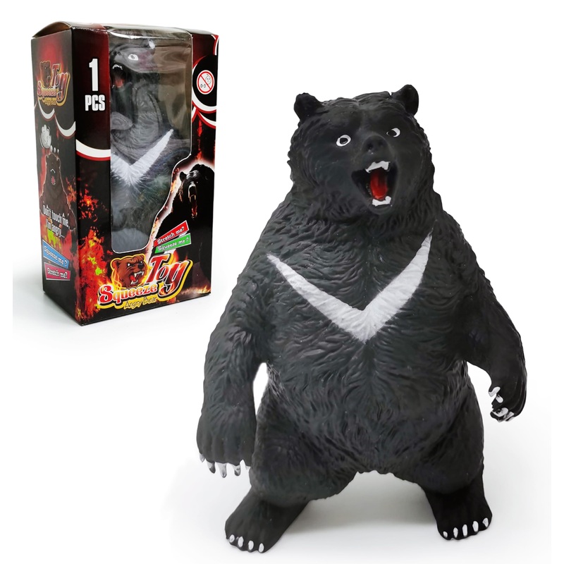 ZTATU T- Rex Dino Toys Stress Balls for Kids (1PCS) Dinosaur Squishy Toys, Autism Sensory Toys Party Favors Stretchy Toys for Ki