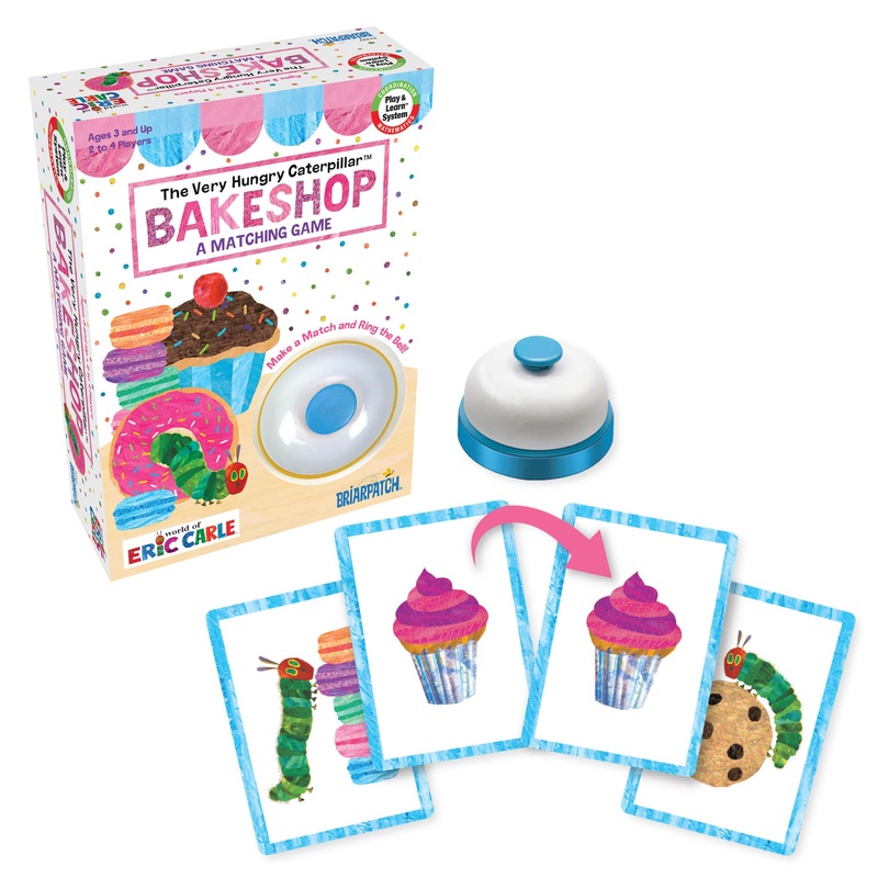 Briarpatch, The Very Hungry Caterpillar Bakeshop Matching Game, Based On Board Books by Eric Carle, Preschool Learning for Kids