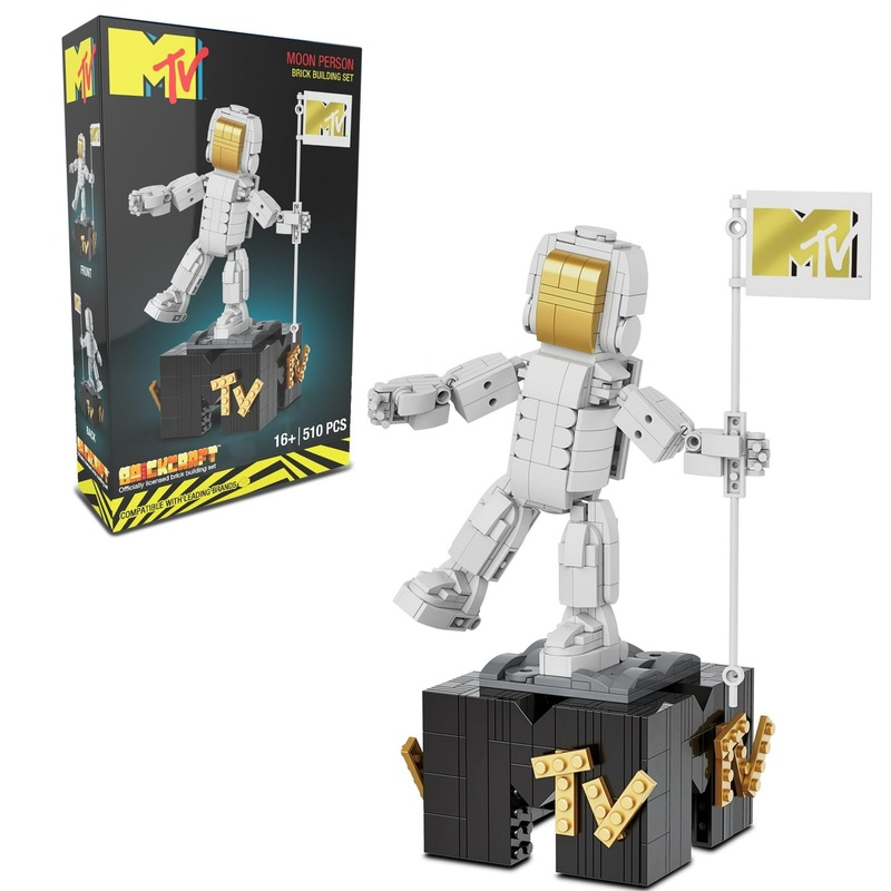 Brickcraft MTV Moon Person Brick builidng Set